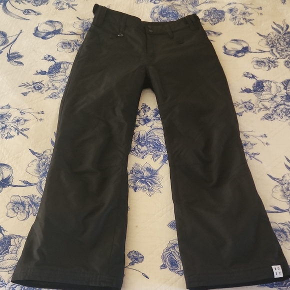 Roxy Girls Snow Pants Size 12 Ski Snow Thermal Insulated - Picture 1 of 12